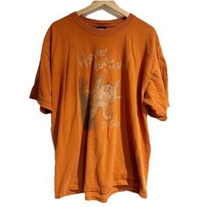 Dr. Seuss Horton Hears a Who t-shirt in orange Men XL